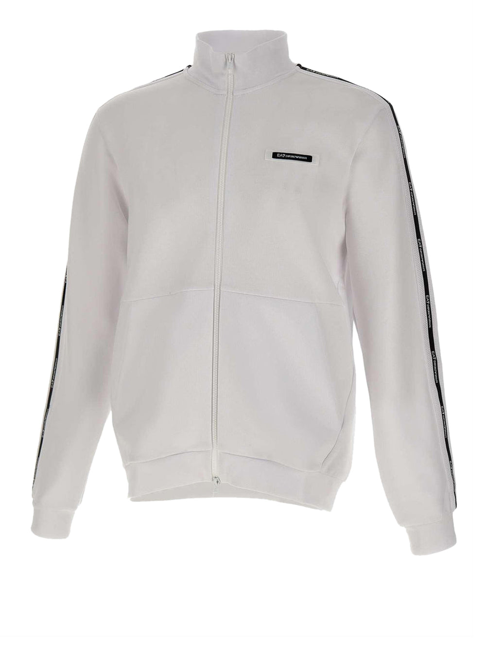 EA7 Felpa Zip Ea7 - Bianco WHITE