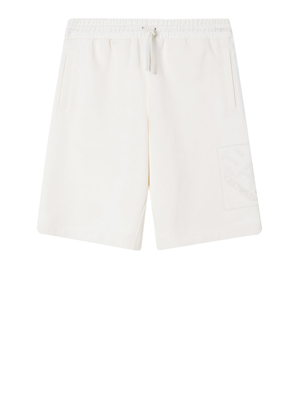 EA7 Short Ea7 Logo Series - Bianco Bianco