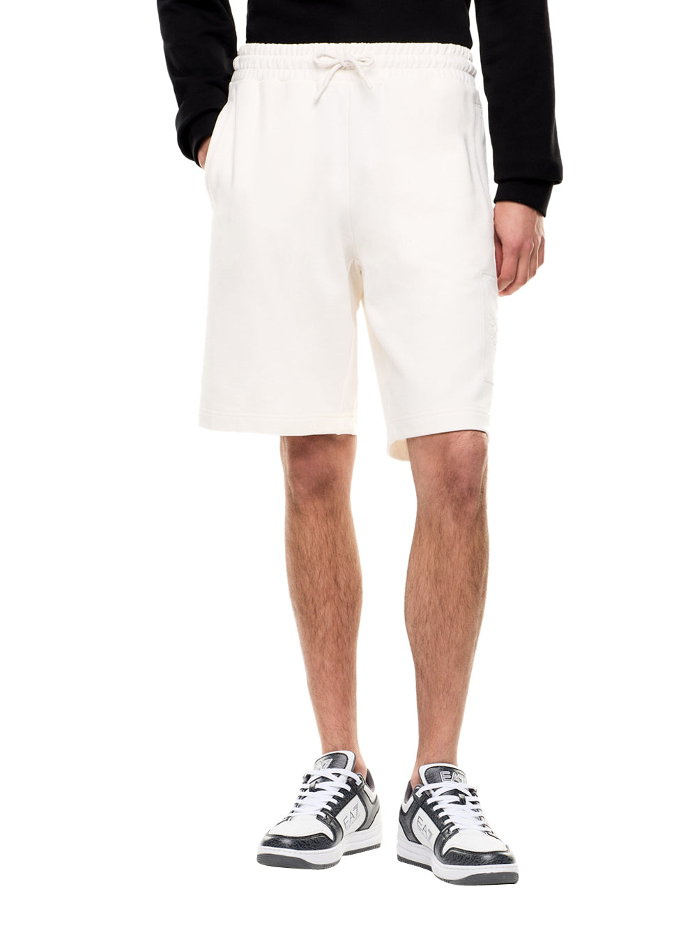 EA7 Short Ea7 Logo Series - Bianco Bianco