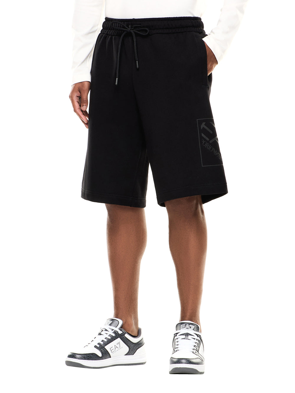 EA7 Short Ea7 Logo Series - Nero Nero