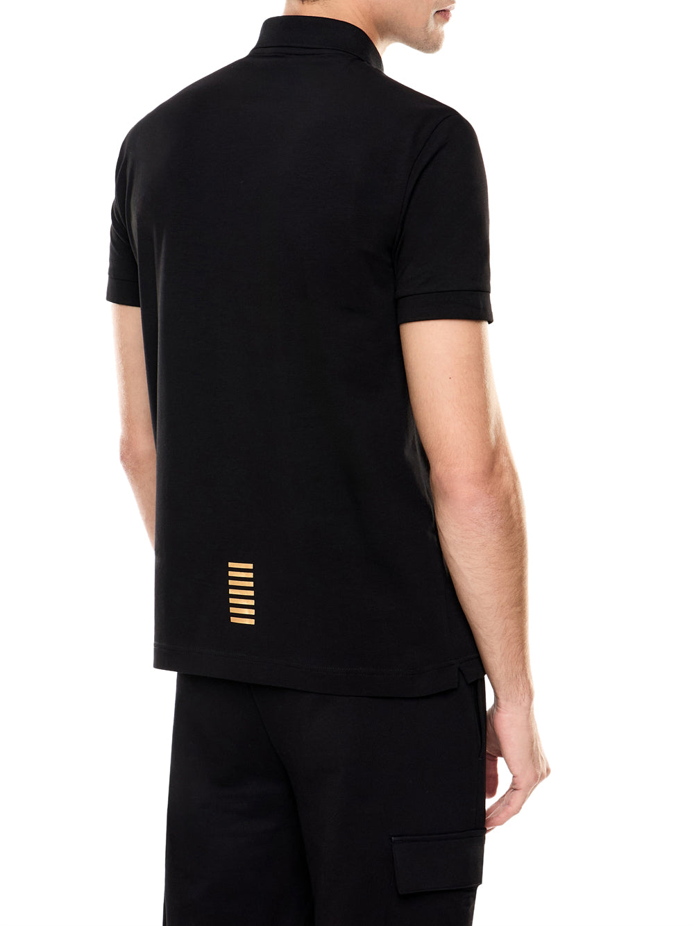 EA7 Polo Ea7 Core Identity - Nero/Oro Nero/oro