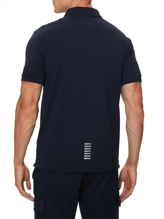 EA7 Ea7 Polo Regular Fit - Blue Armani Blue