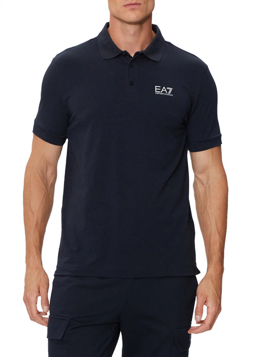 EA7 Ea7 Polo Regular Fit - Blue Armani Blue