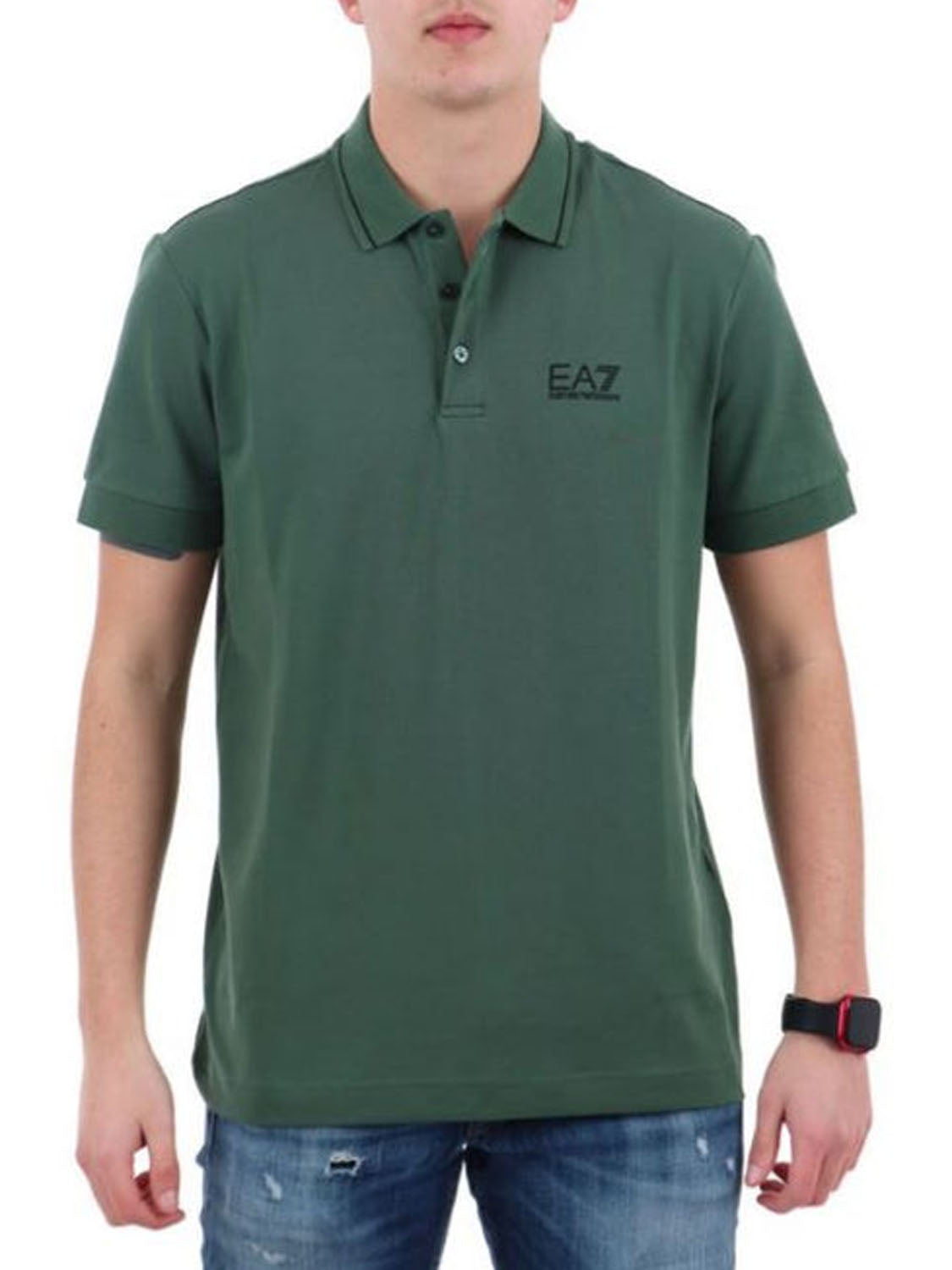 LACOSTE T-Shirt Basic Polvere Nero