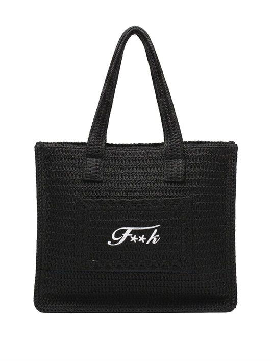 F**K Borsa a Mano Tote F**K - Nero Nero