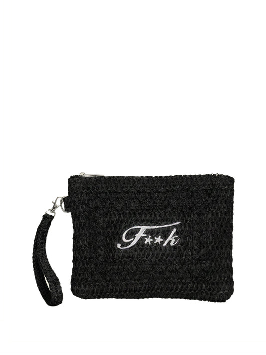 F**K Mini Pochette F**K - Nero Nero