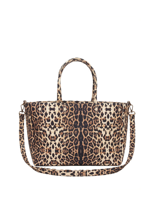 F**K Borsa a Mano Da Mare F**K - Leopardato LEOPARD