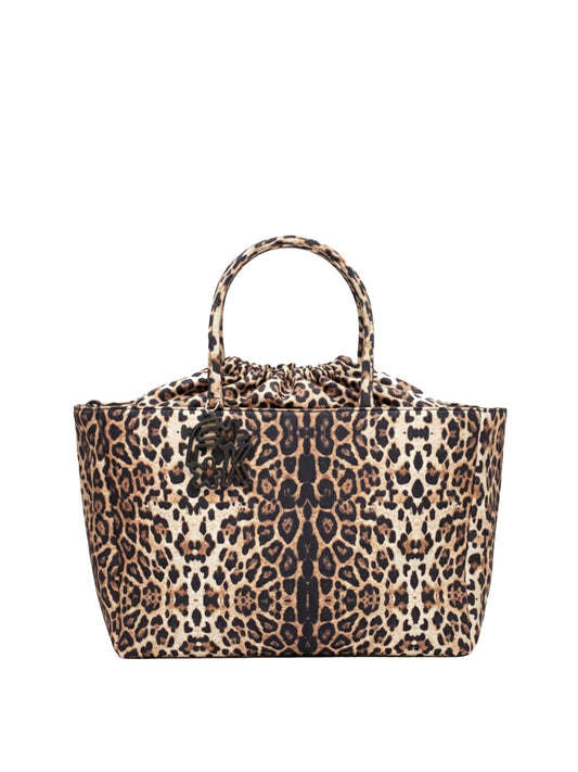 F**K Borsa a Mano Da Mare F**K - Leopardato LEOPARD