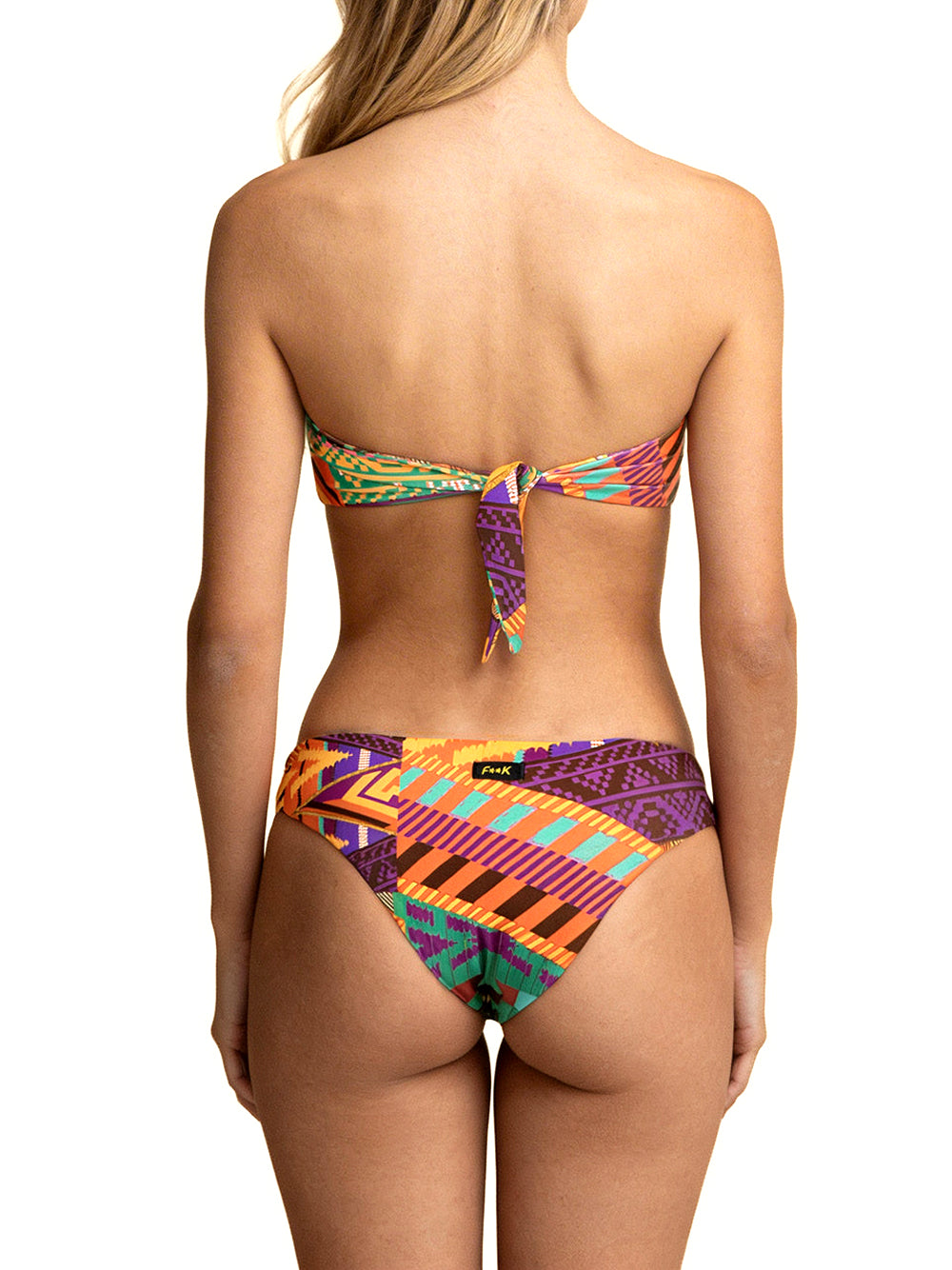 F**K Bikini Fascia A V Con Slip Fisso - Fantasia FANTASIA