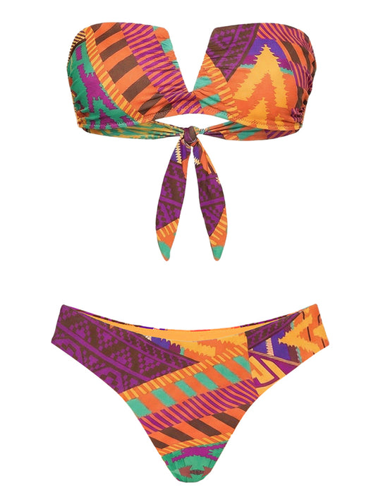 F**K Bikini Fascia A V Con Slip Fisso - Fantasia FANTASIA