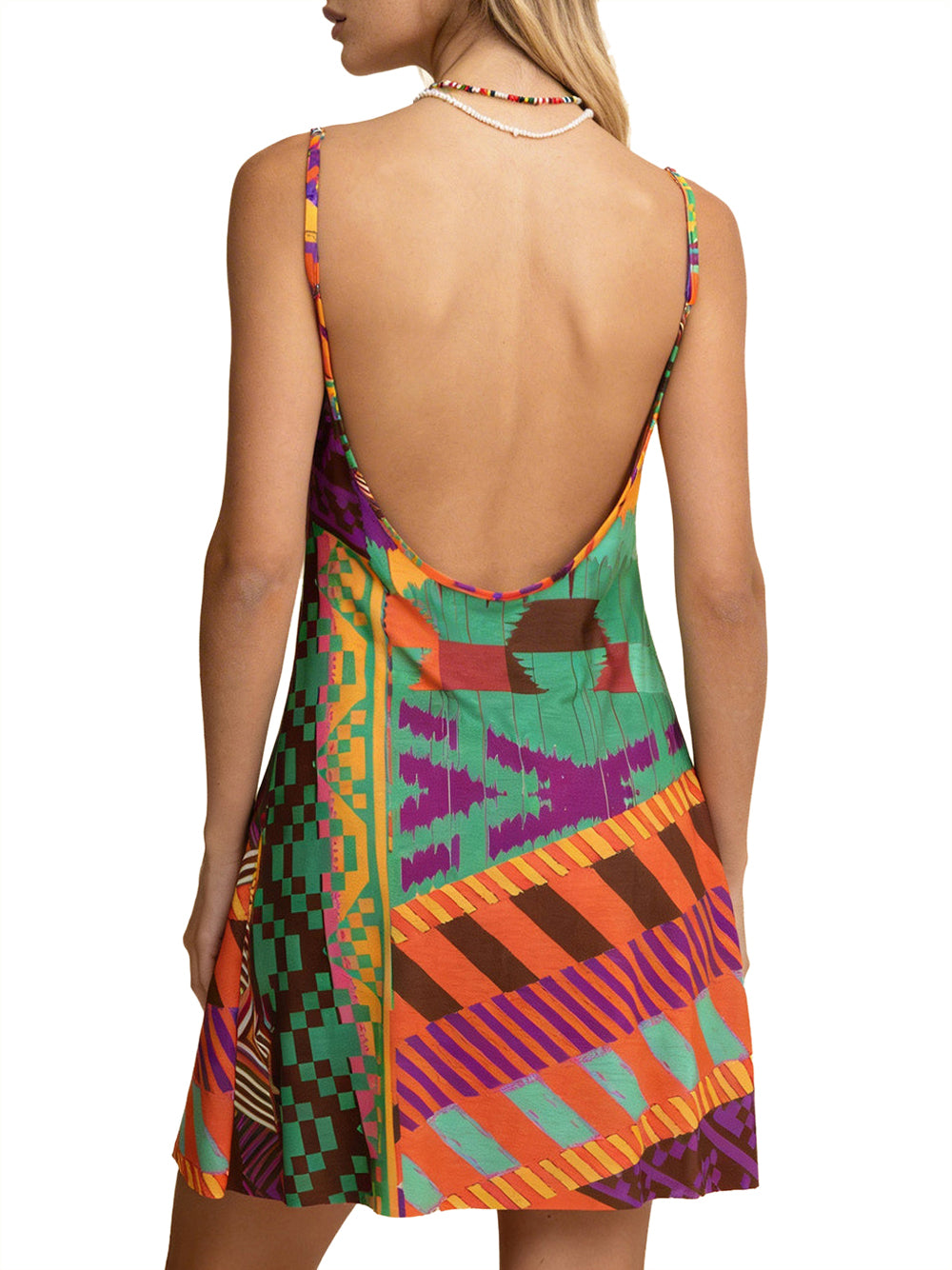 F**K Vestito Corto F**K - Fantasia MULTI