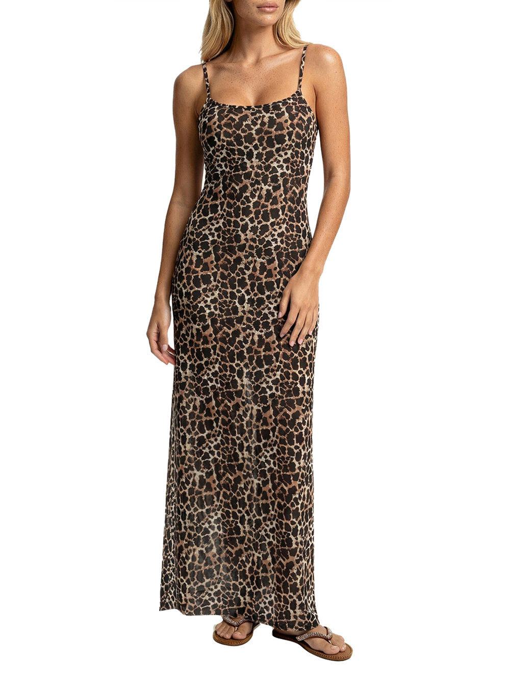 F**K Vestito Lungo F**K - Leopardato LEOPARD