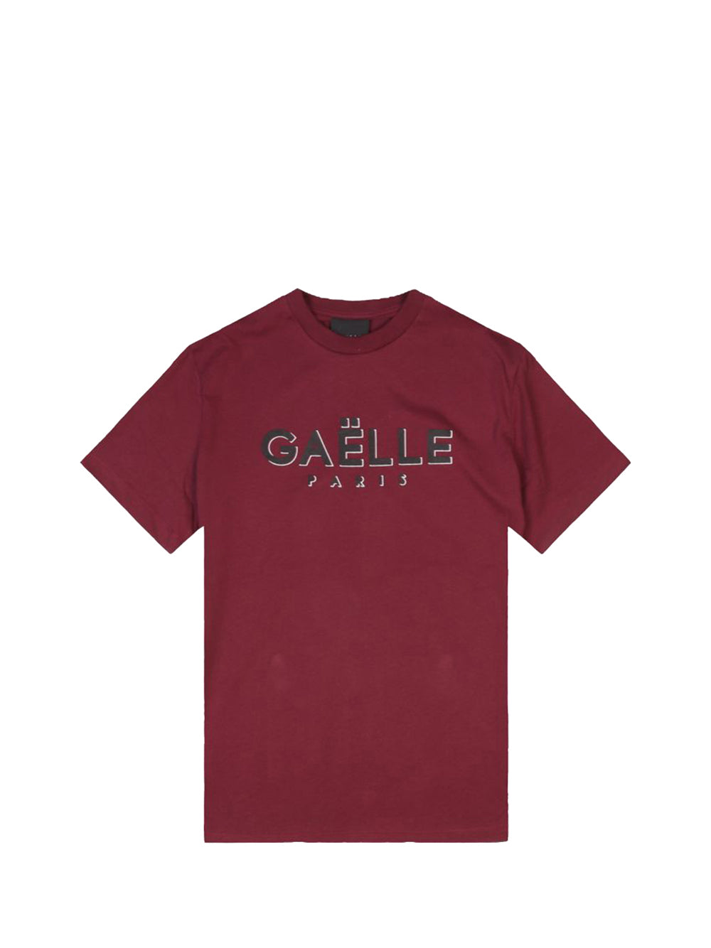 GAELLE PARIS T-Shirt Gaelle Paris Logo Frontale Rosso Bordeau