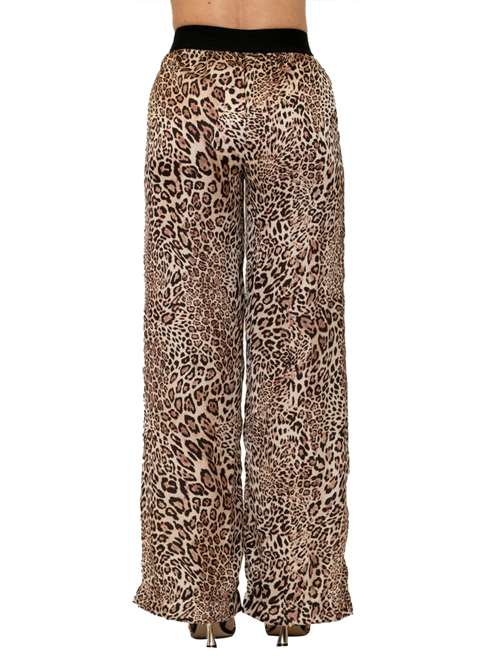GAELLE PARIS Pantalone Palazzo Pantalone Donna GAABW09301 - Maculato MACULATO