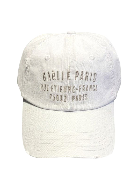 GAELLE PARIS Cappellino Visiera Gaelle Paris - Bianco Bianco