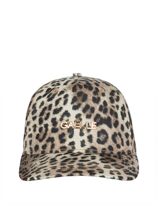 GAELLE PARIS Cappello Gaelle Paris Visiera Maculato Placchetta Metallo - Maculato MACULATO