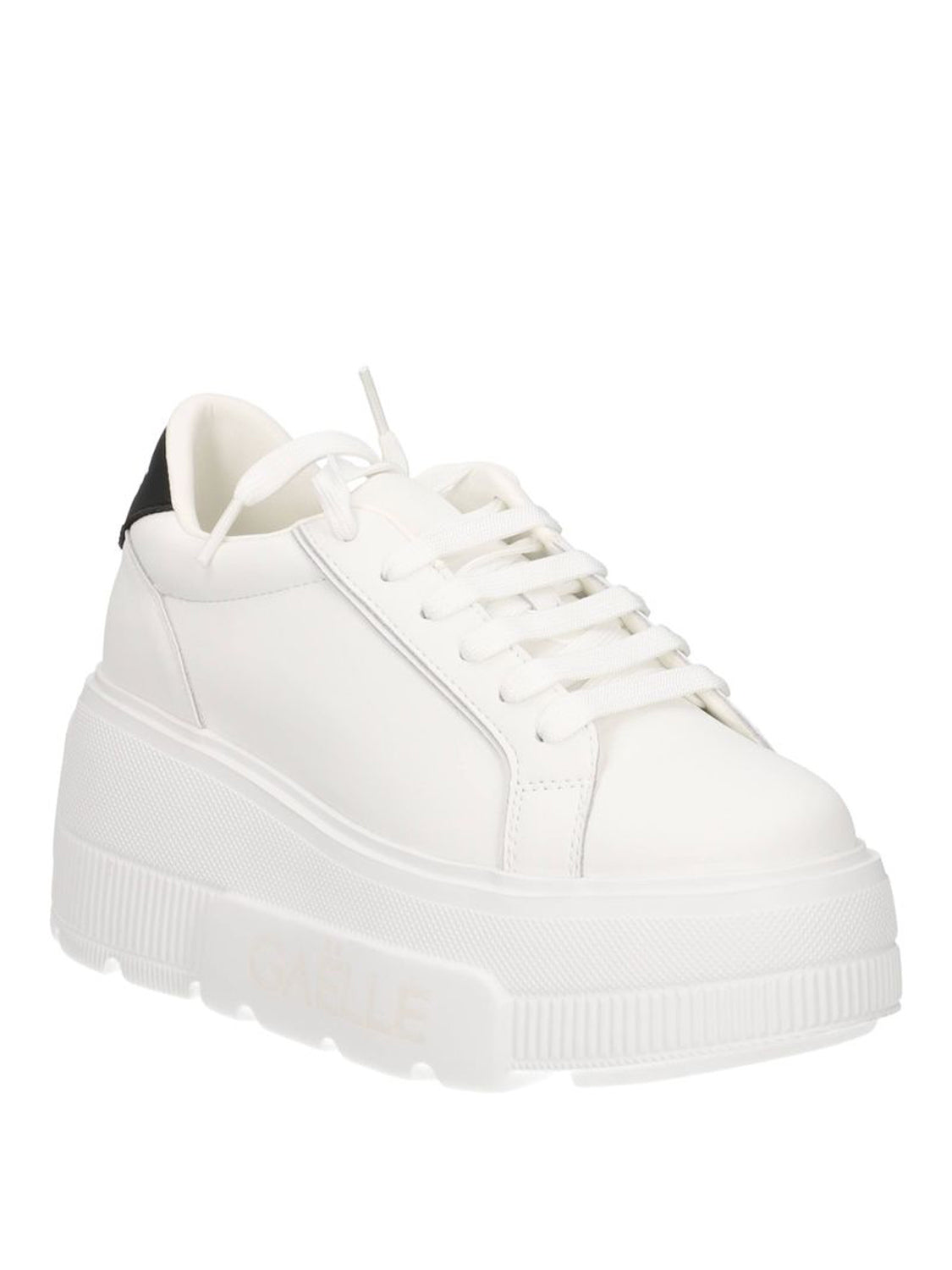 GAELLE PARIS Gaelle Paris Sneakers Addict Platform In Action Bianco Bianco