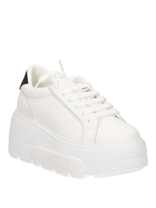 GAELLE PARIS Gaelle Paris Sneakers Addict Platform In Action Bianco Bianco