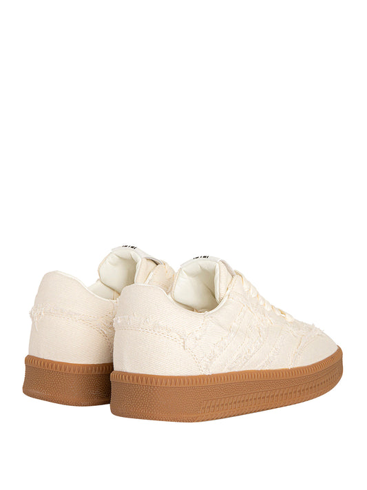 GAELLE PARIS Sneakers Skaters In Canvass Gaelle Paris - Beige Beige