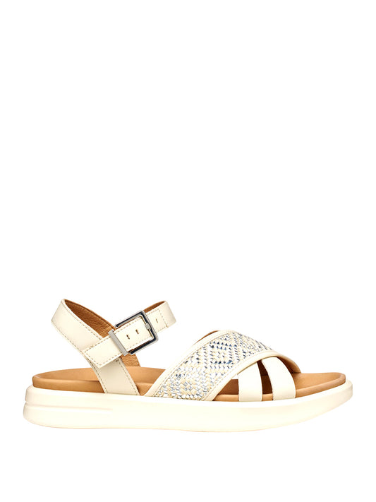 GEOX Geox Sandalo Xand 2s - Bianco Latte Bianco Latte