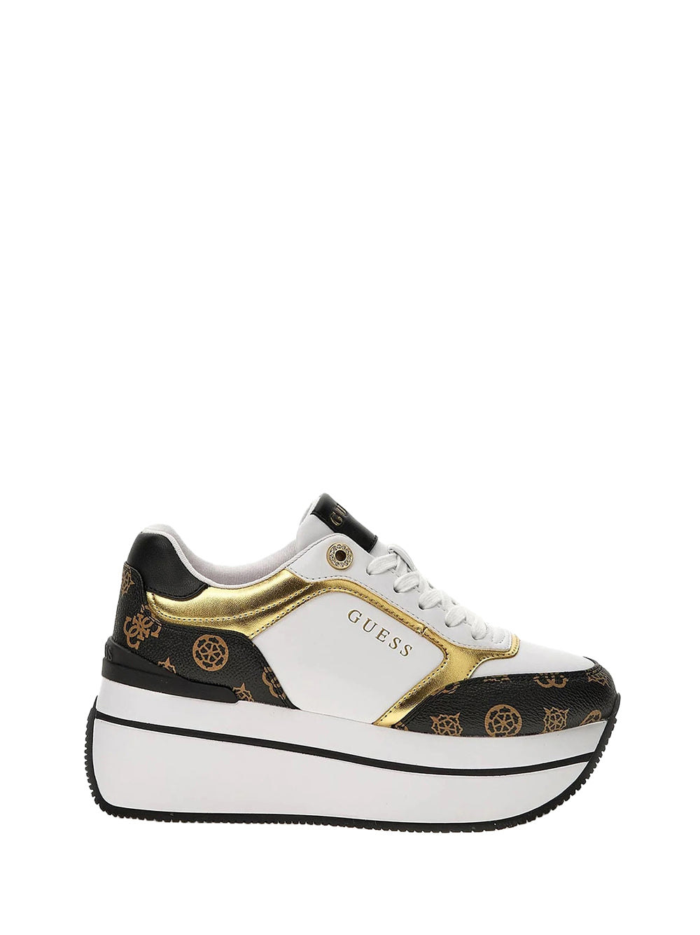 GUESS 1 USCITA Sneakers Guess Camrio - Bianco/Marrone White/Brown