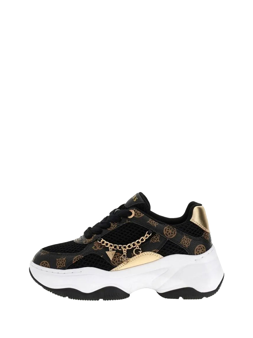 GUESS 1 USCITA Sneakers Guess Harpaa - Nero/Marrone Black Brown