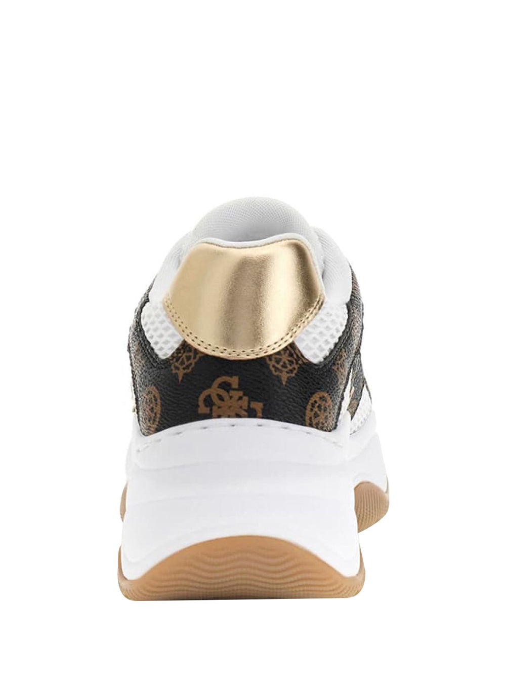 GUESS 1 USCITA Sneakers Guess Harpaa - Bianco/Marrone White Brown