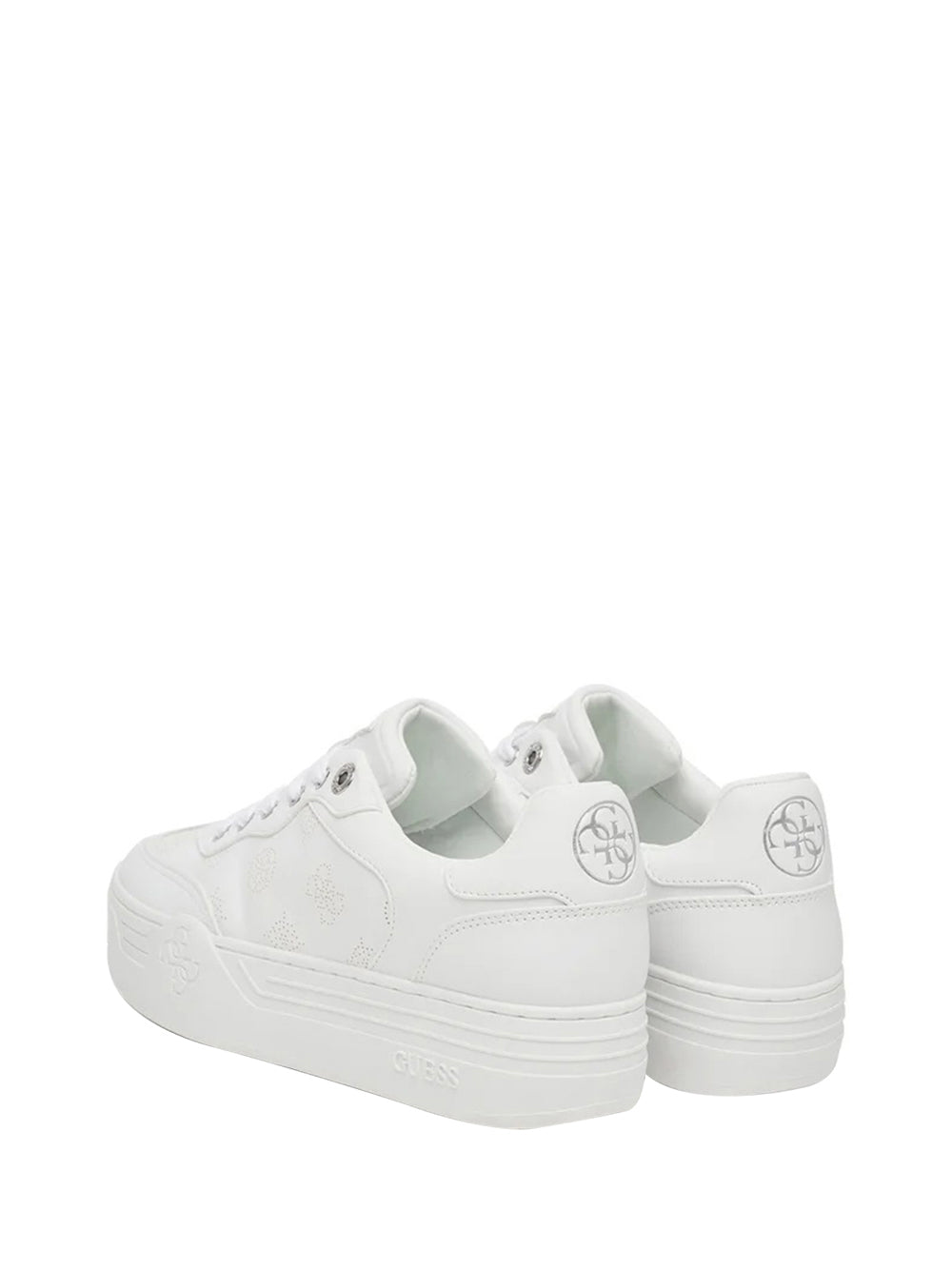 GUESS 1 USCITA Sneakers Guess Swole3 - Bianco WHITE