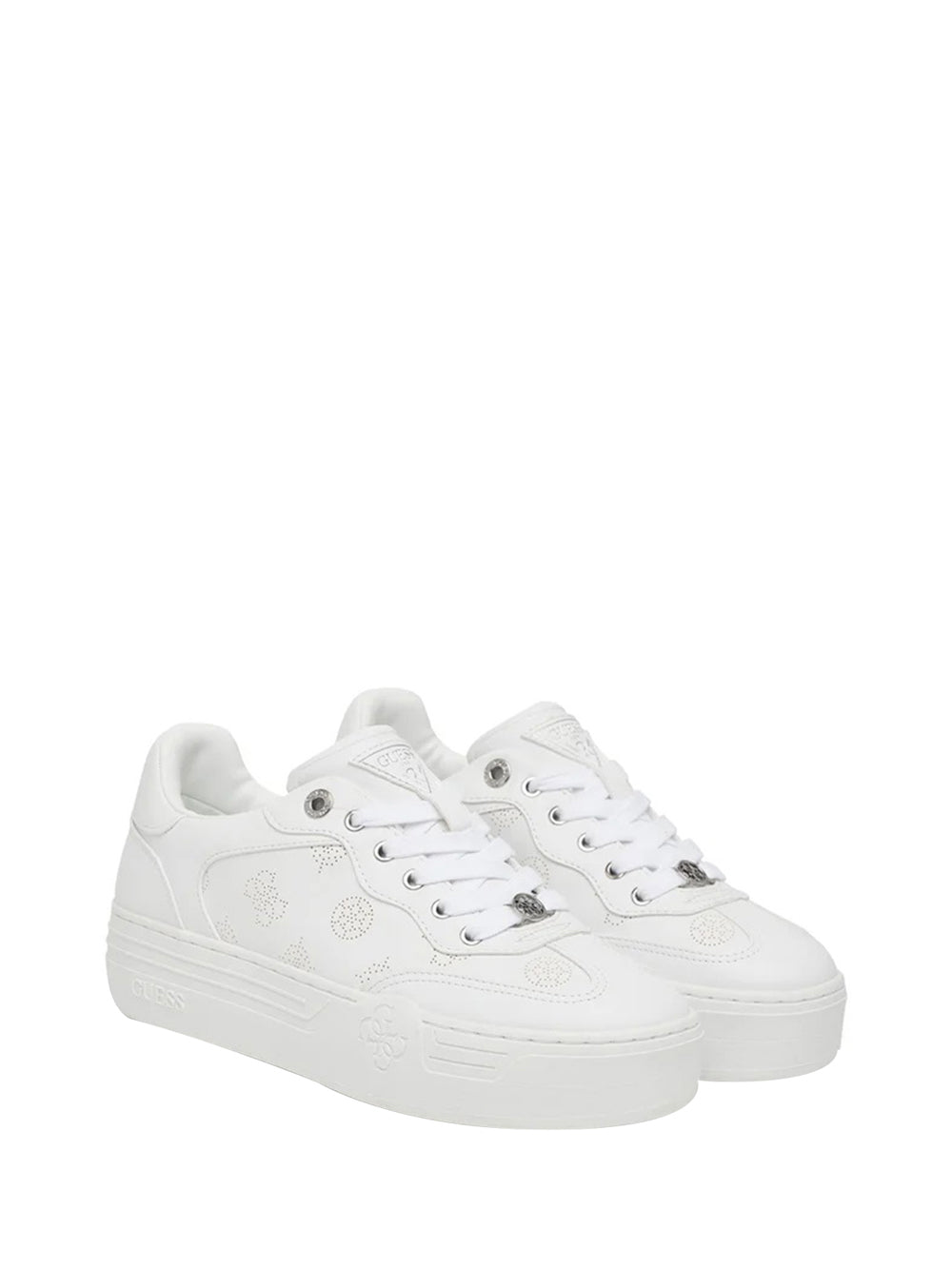 GUESS 1 USCITA Sneakers Guess Swole3 - Bianco WHITE