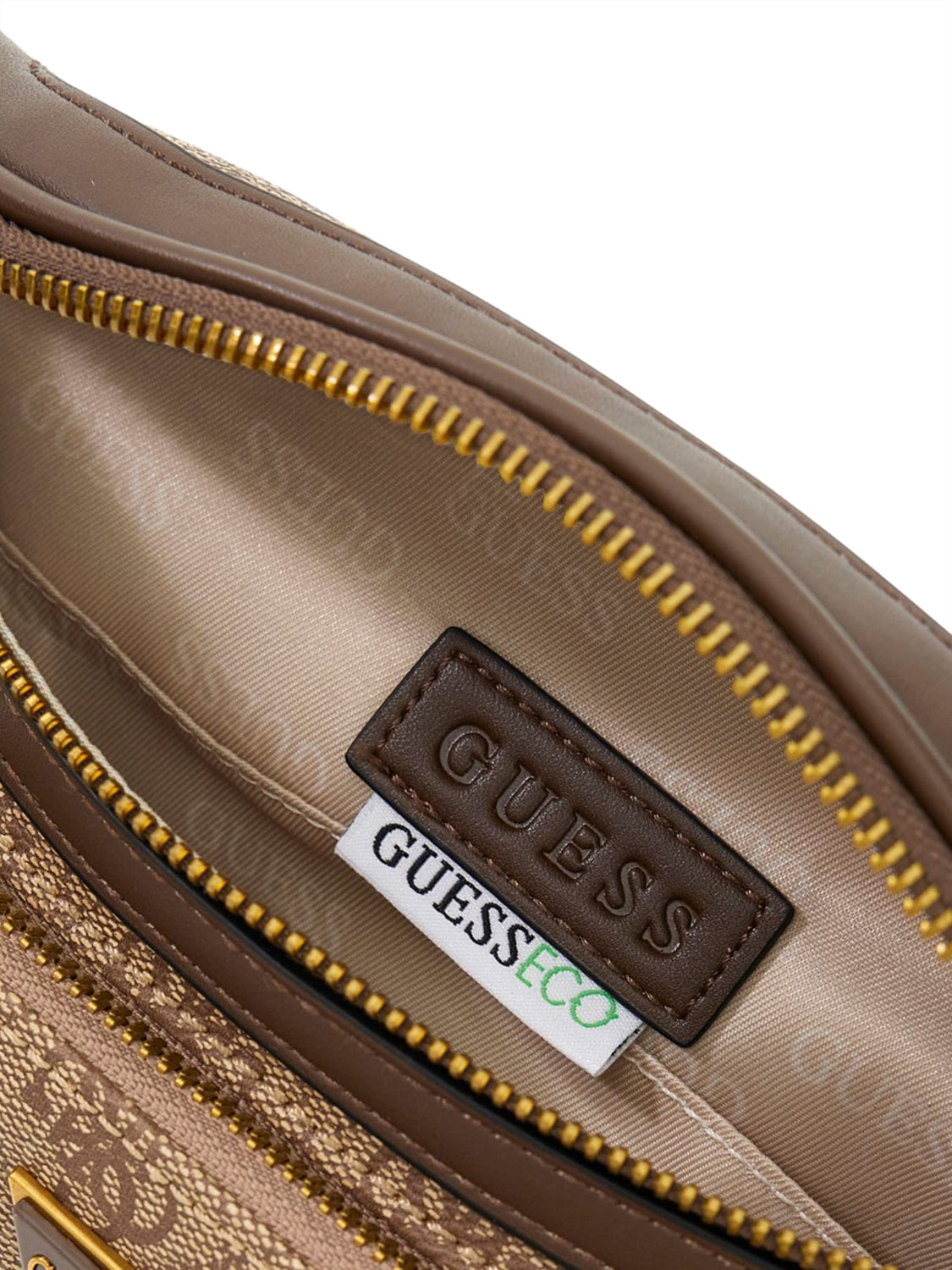 GUESS 1 USCITA Marsupio Milano Smart 4G Logo Guess - Beige BEIGE/MARRONE