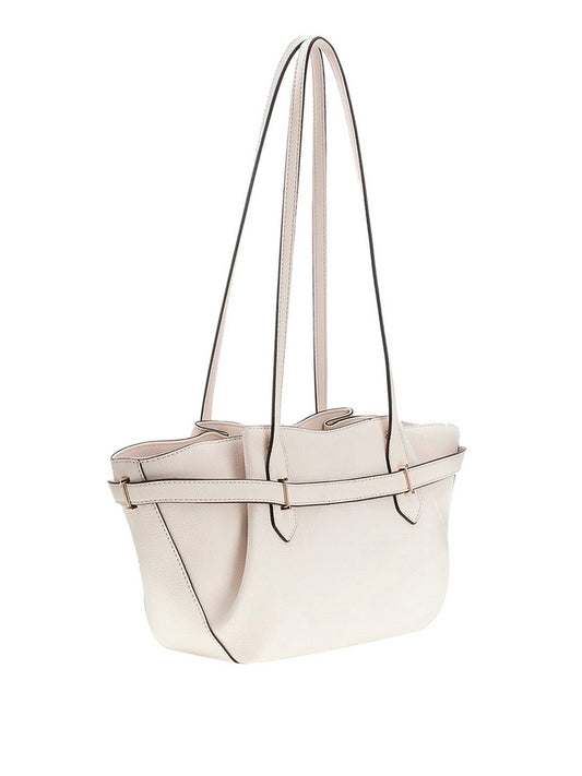GUESS 1 USCITA Borsa a Spalla Guess Saffiano Yesba - Bianco Bianco