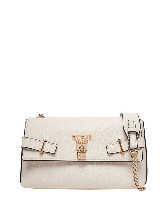 GUESS 1 USCITA Borsa a Tracolla Guess Yesba Convertible Xbody Flap - Bianco Bianco
