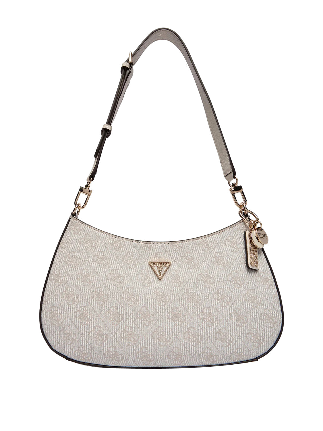 GUESS 1 USCITA Borsa a Tracolla Noelle Ii Top Zip Guess - Beige Beige