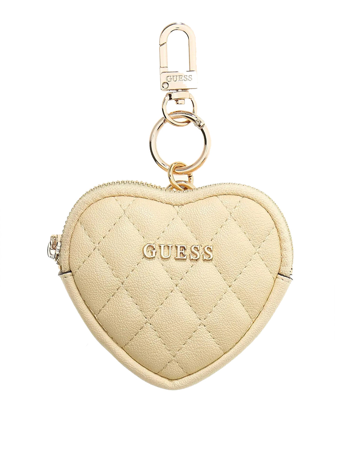 GUESS 1 USCITA Portachiavi Heart Pouch Keychain Guess - Giallo Giallo