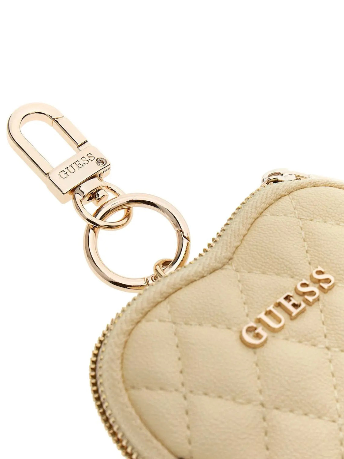 GUESS 1 USCITA Portachiavi Heart Pouch Keychain Guess - Giallo Giallo