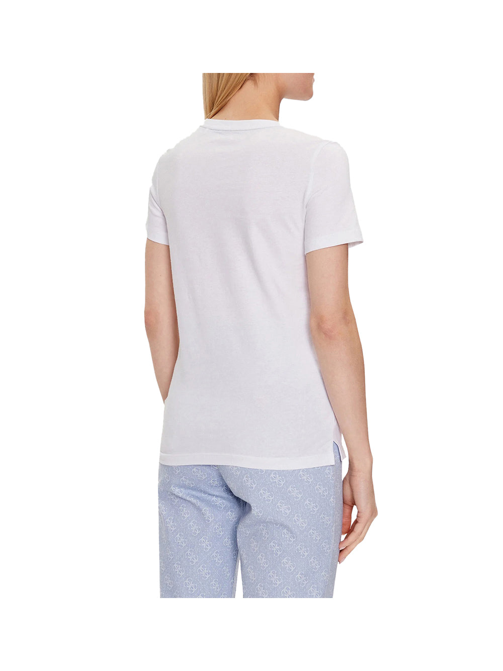 GUESS 1 USCITA Guess T-Shirt Ss Cn Original Tee Donna Bianco Bianco