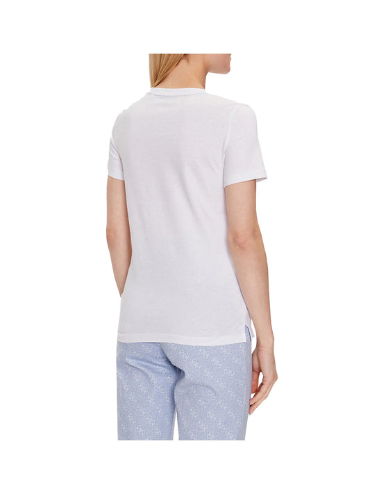 GUESS 1 USCITA Guess T-Shirt Ss Cn Original Tee Donna Bianco Bianco