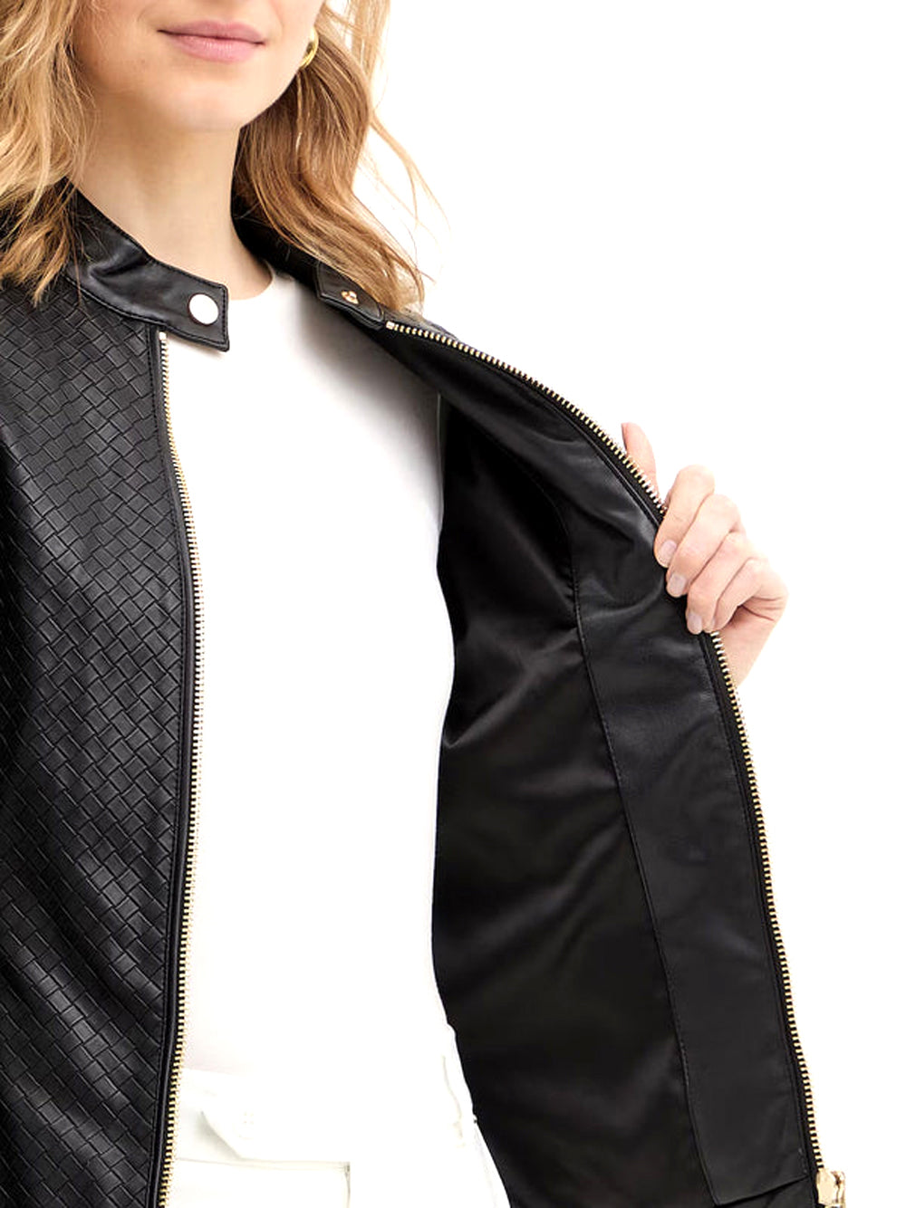 GUESS 1 USCITA Giubbino Guess Claudine Biker - Nero Nero