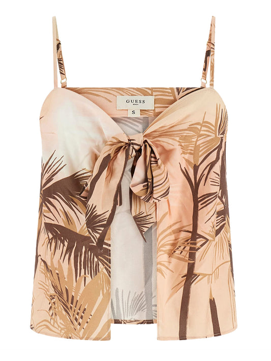 GUESS 2 USCITA Top Stampato Con Nodo Frontale Guess - Multi MULTI