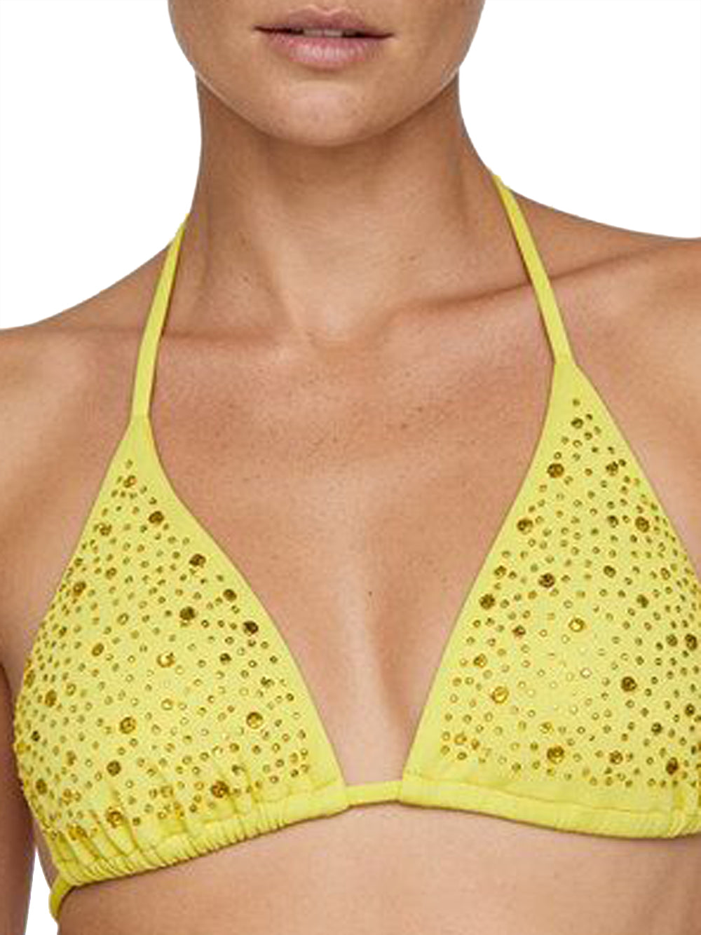GUESS 2 USCITA Top Bikini Ivy Rem Padding Guess - Giallo Giallo