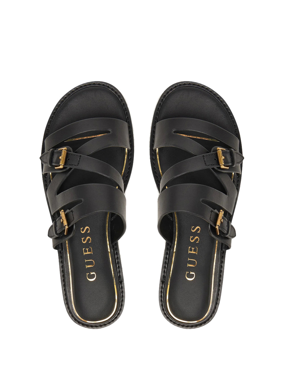 GUESS 2 USCITA Sandalo Guess Grayden - Nero Nero