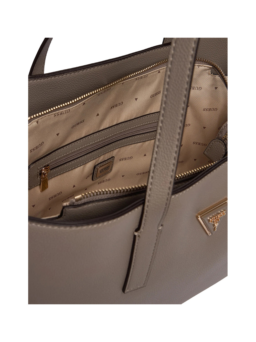 GUESS 2 USCITA Borsa A Mano Guess Meridian II - Tortora Dark Taupe