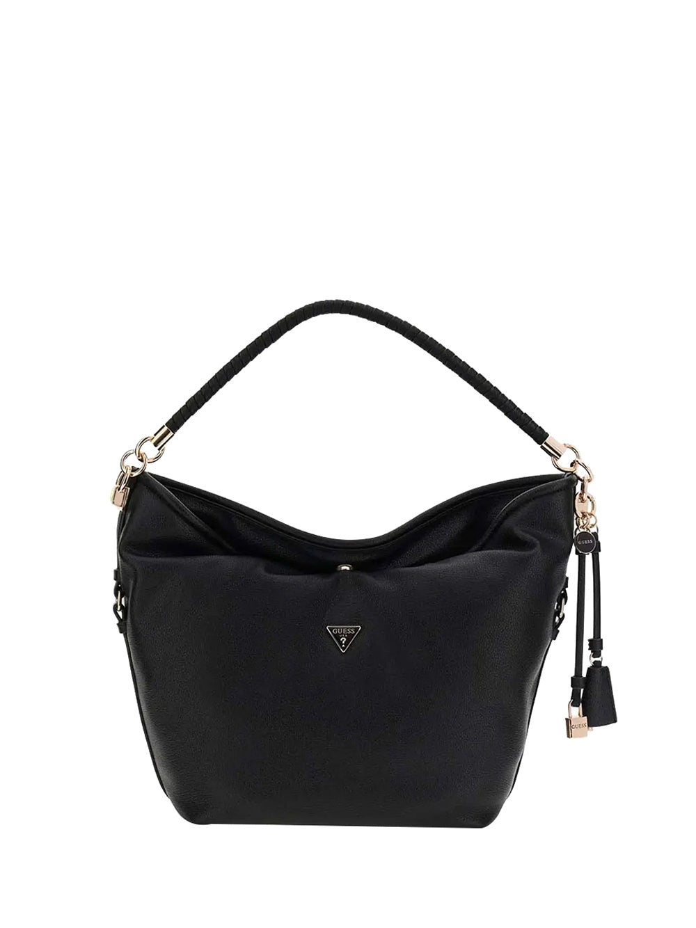 GUESS 2 USCITA Borsa A Mano Guess Danya Hobo - Nero BLACK