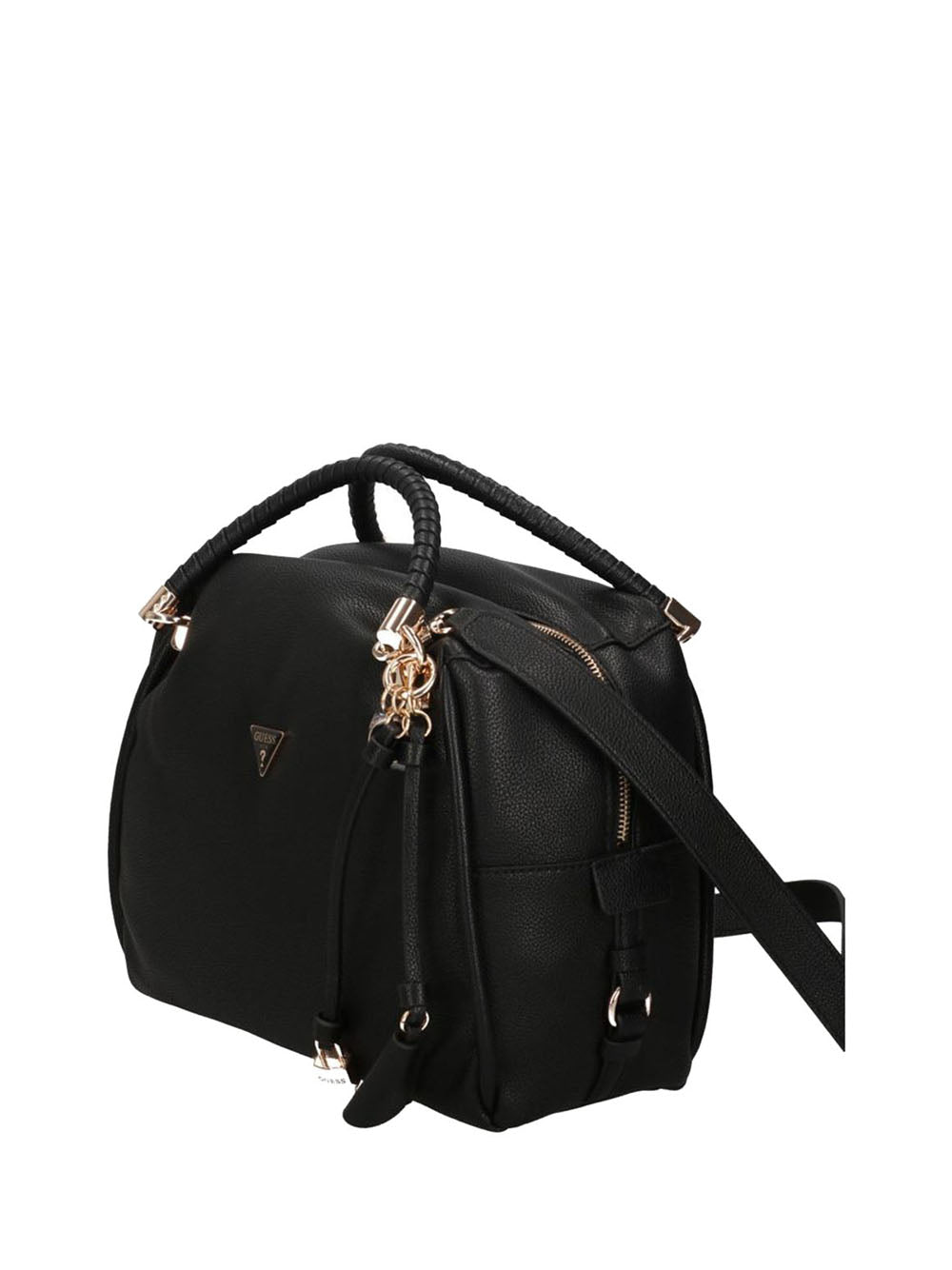 GUESS 2 USCITA Borsa a Tracolla Guess Danya Satchel - Nero Nero