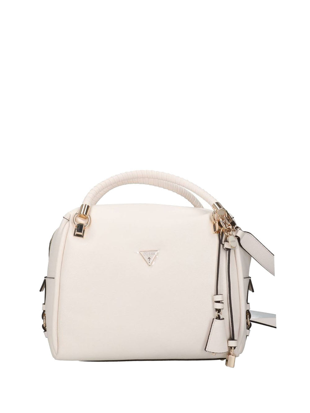 GUESS 2 USCITA Borsa A Tracolla Guess Danya Satchel - Bianco Bianco