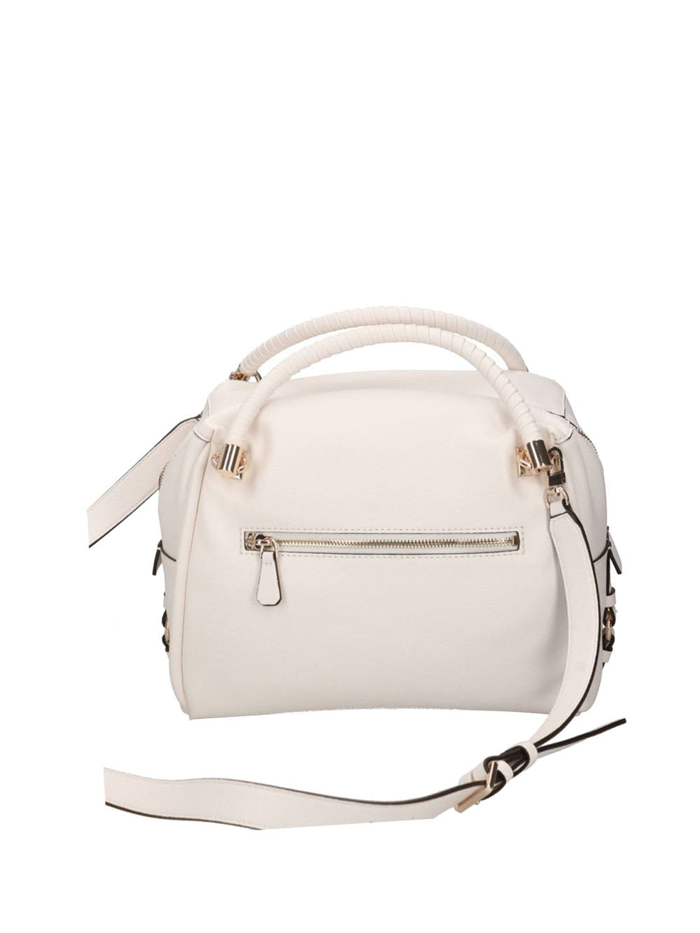 GUESS 2 USCITA Borsa A Tracolla Guess Danya Satchel - Bianco Bianco