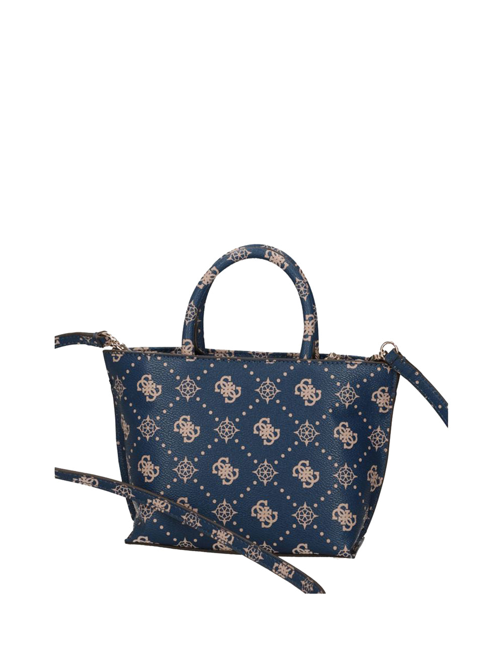 GUESS 2 USCITA Borsa A Mano Guess Emelie Logo Mini Tote - Blu Navy NAVY