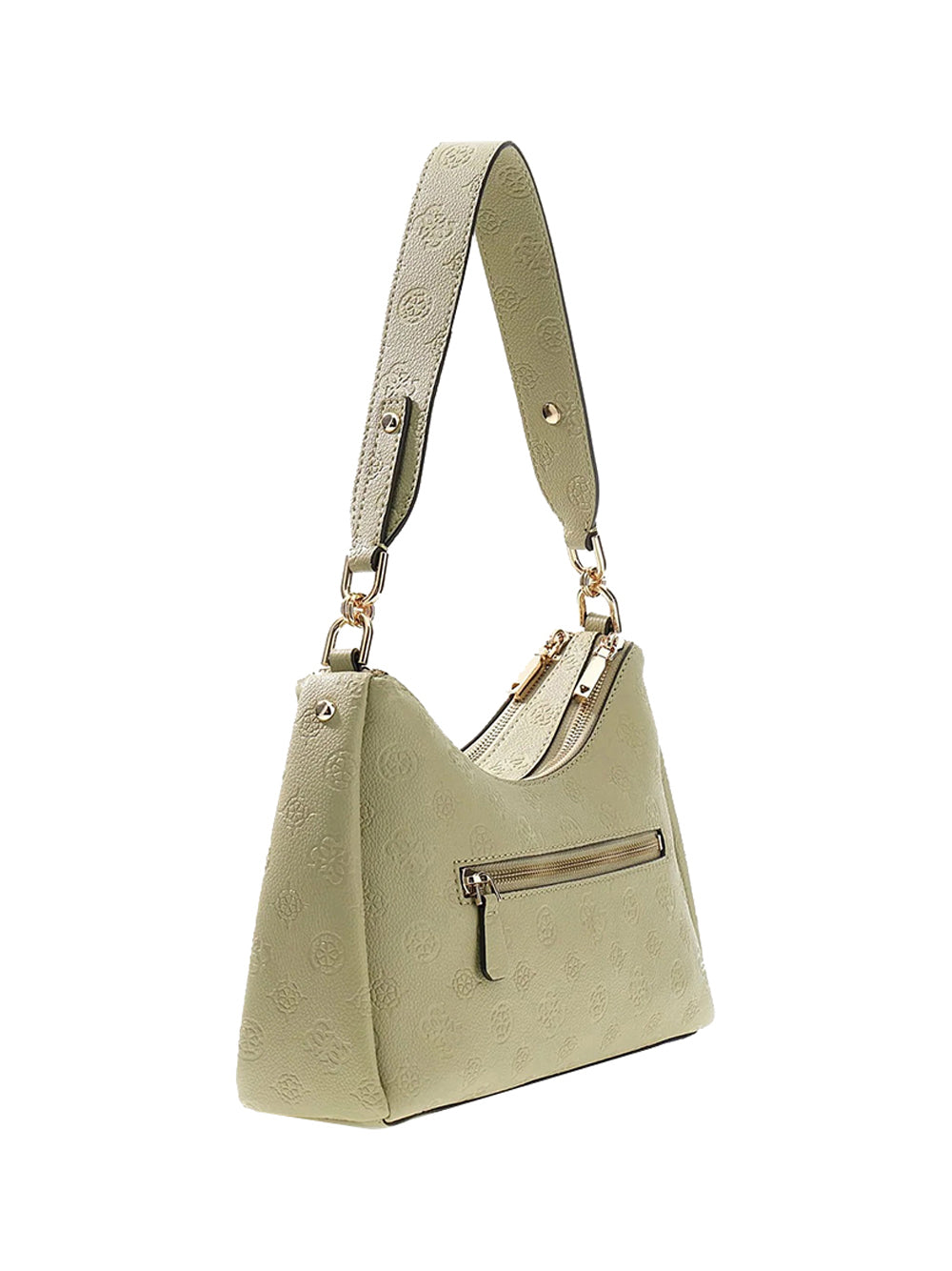 GUESS 2 USCITA Borsa A Spalla Guess Anise - Salvia Sage Logo