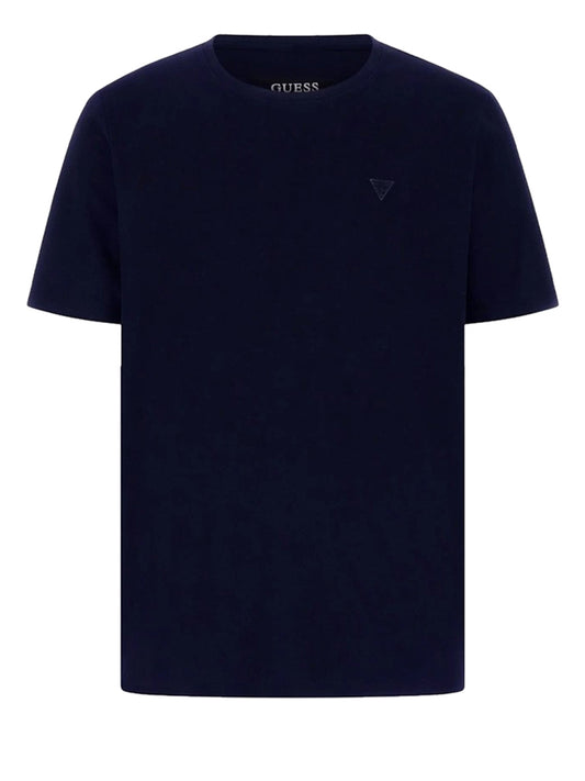 GUESS 2 USCITA T-Shirt Guess Cn Ss Small Patch Co - Blu Blu