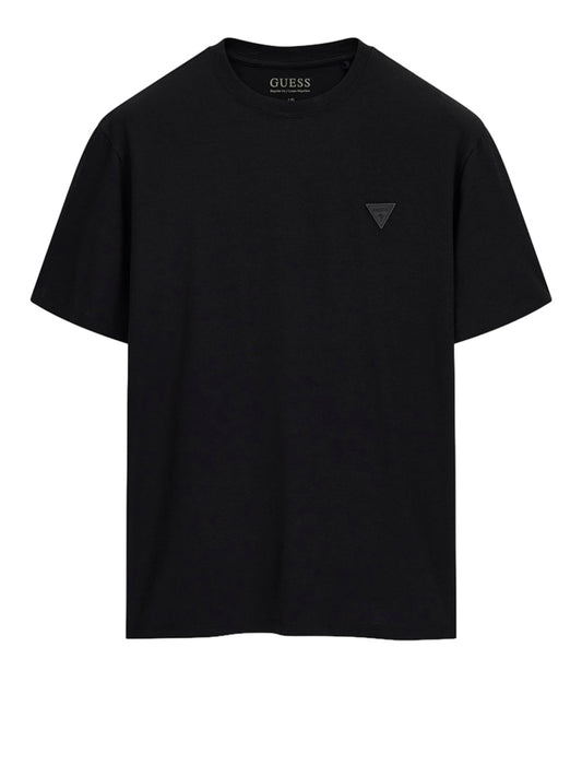 GUESS 2 USCITA T-shirt Guess In Misto Modal - Nero Nero